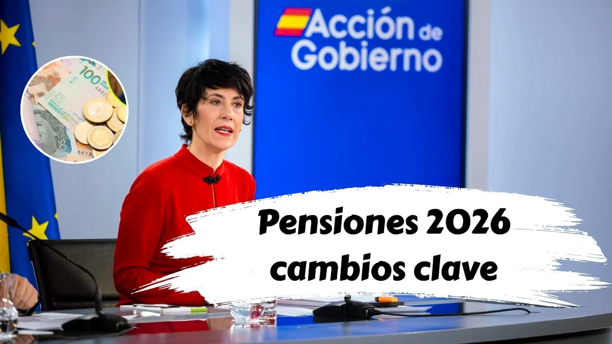 Pensiones 2026 cambios clave en importes y beneficiarios