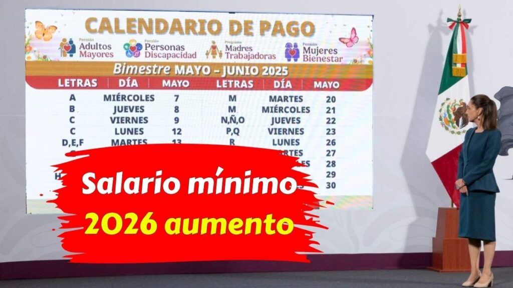 Salario mínimo 2026 aumento oficial y retenciones explicadas paso a paso