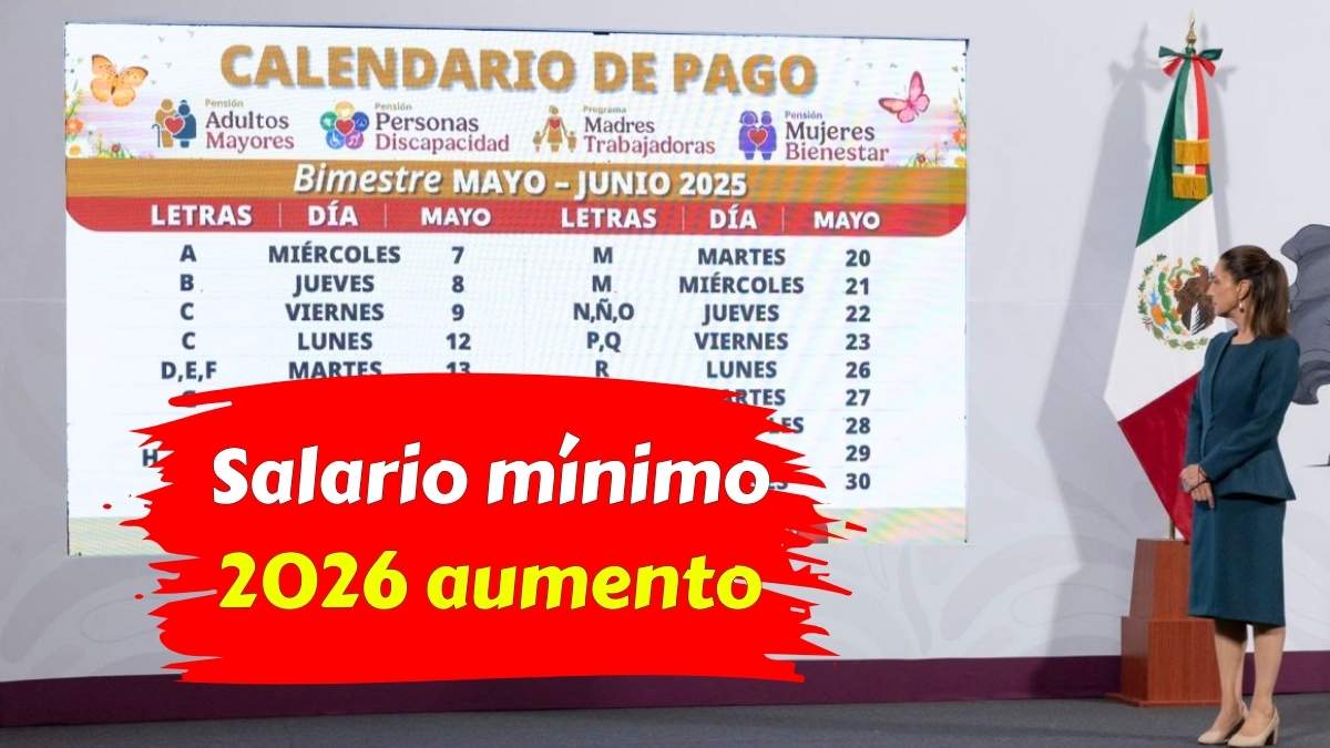 Salario mínimo 2026 aumento oficial y retenciones explicadas paso a paso