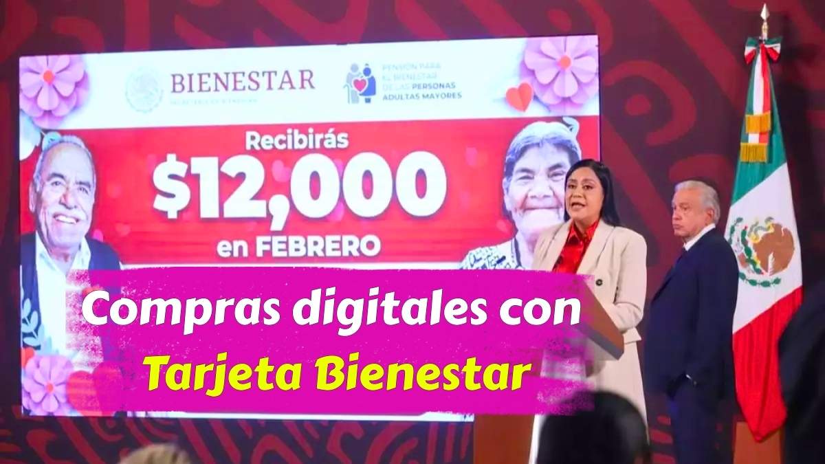 Compras digitales con Tarjeta Bienestar promociones especiales en diciembre
