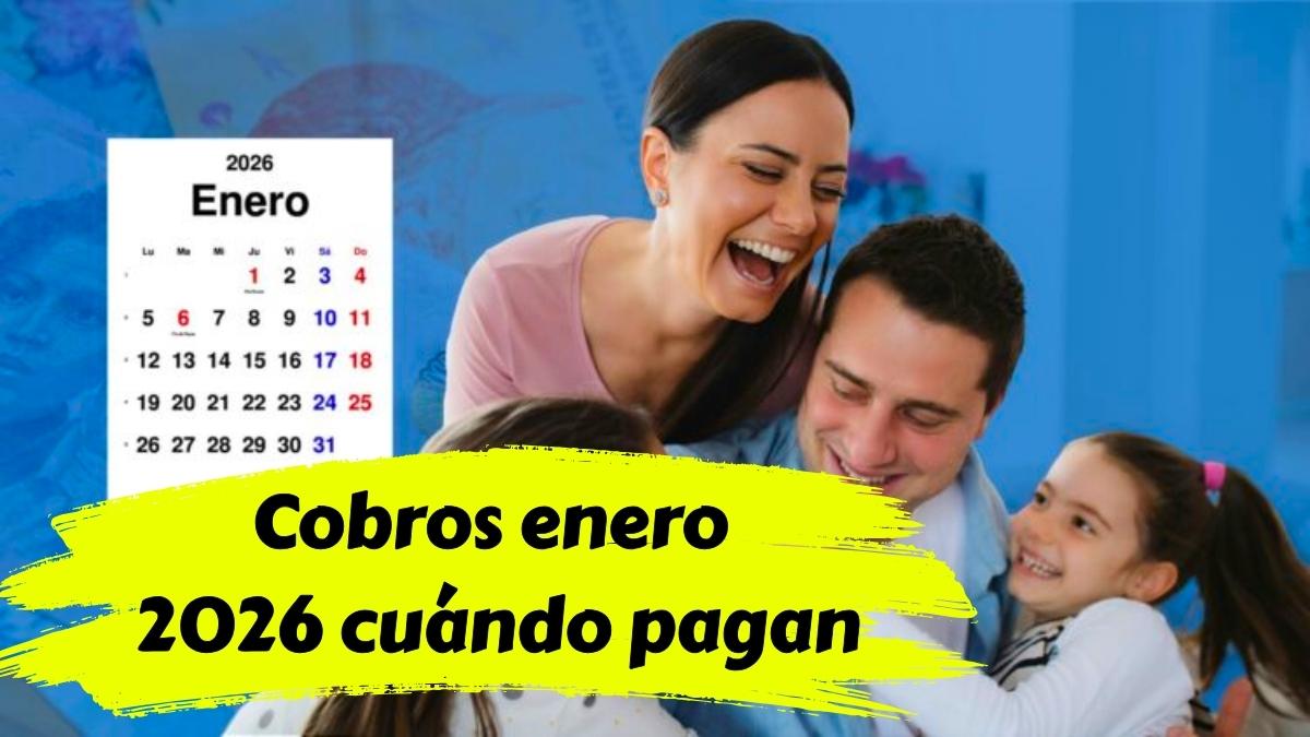 Cobros enero 2026 cuándo pagan jubilados AUH y planes sociales