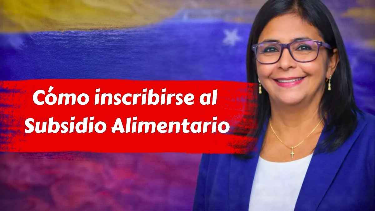 Cómo inscribirse al Subsidio Alimentario 2026 y quiénes lo reciben
