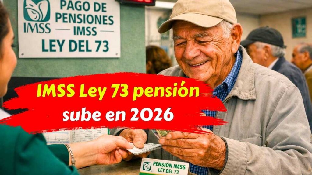 IMSS Ley 73 pensión sube en 2026 revisa pagos y beneficios