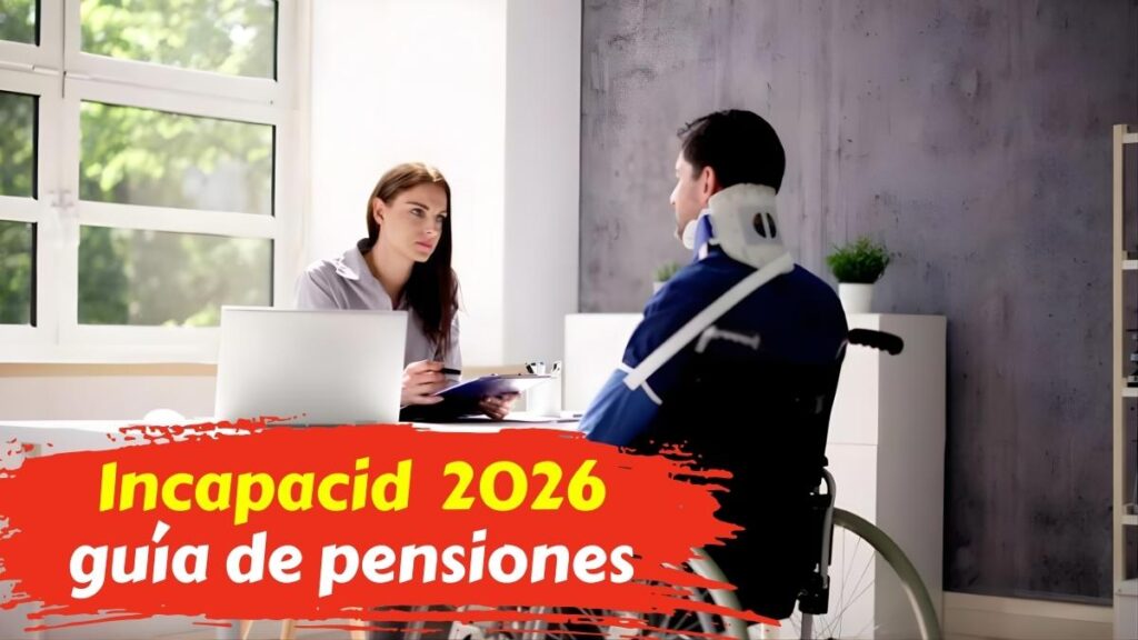Incapacidad permanente en 2026 guía de pensiones máximas y mínimas oficiales